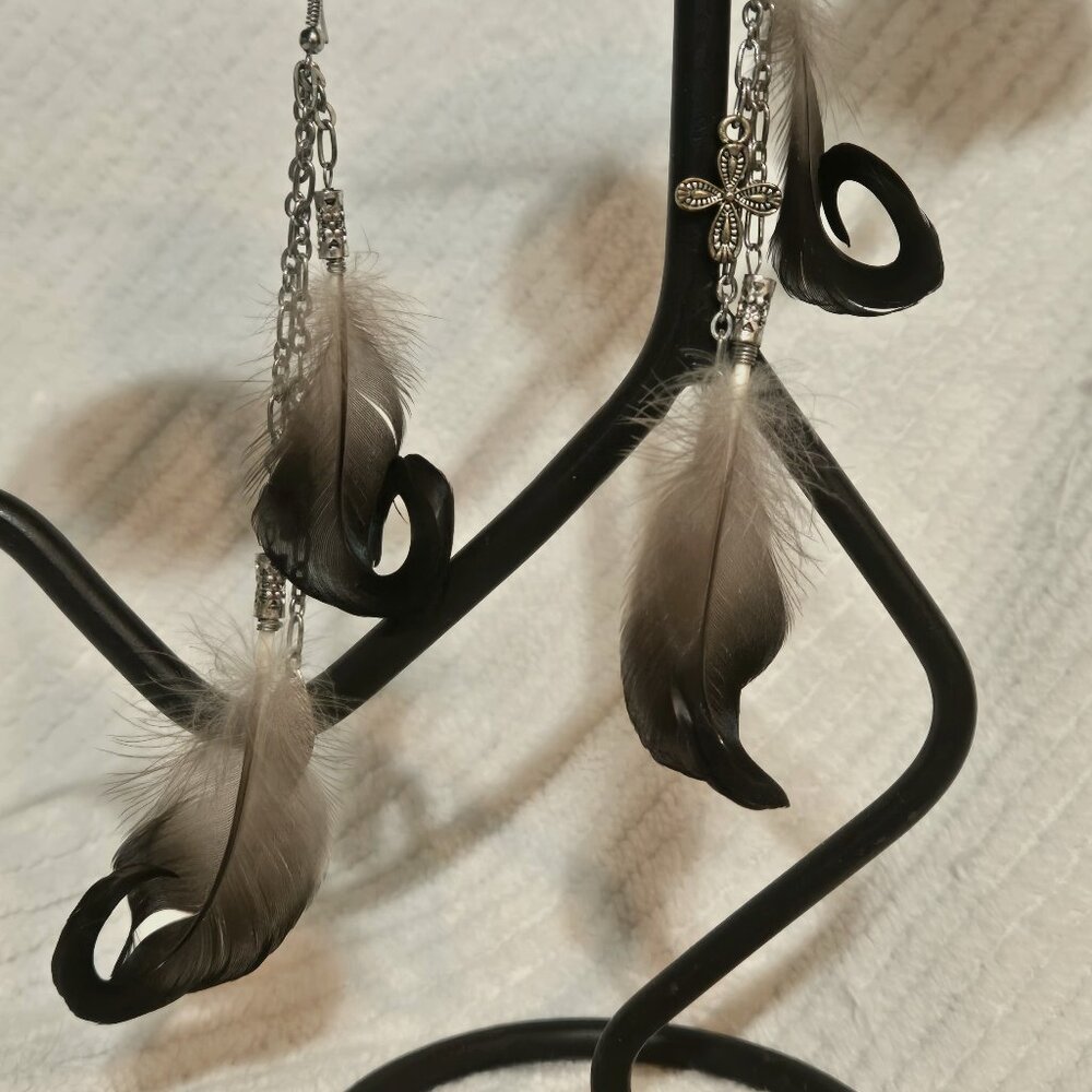 Earrings - Mallard "Drake" Feathers